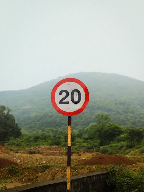 Speed Sign Outdoor Training